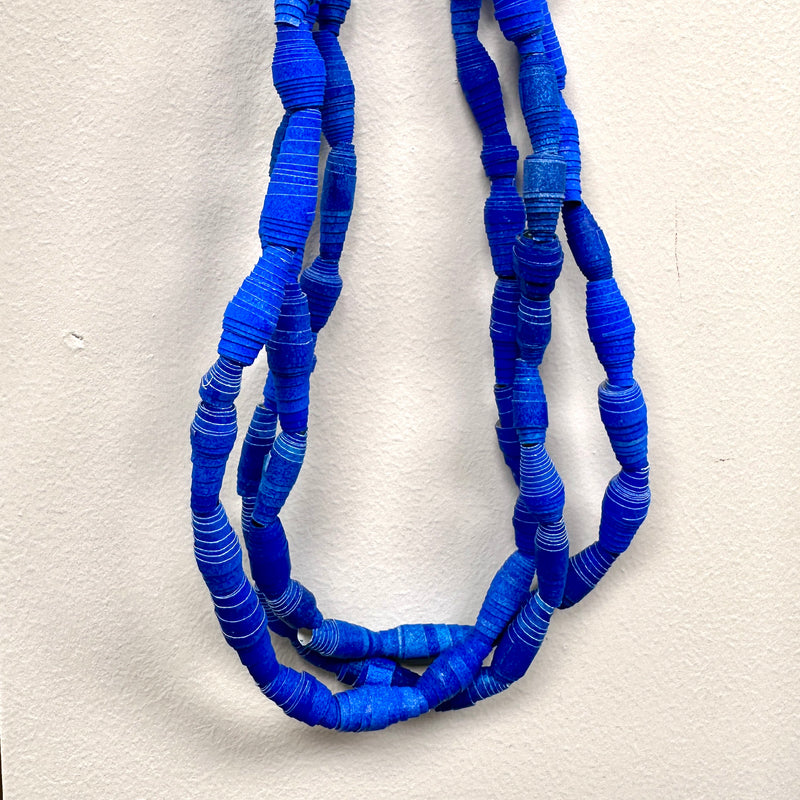 Multi String Necklace (Ultramarine)