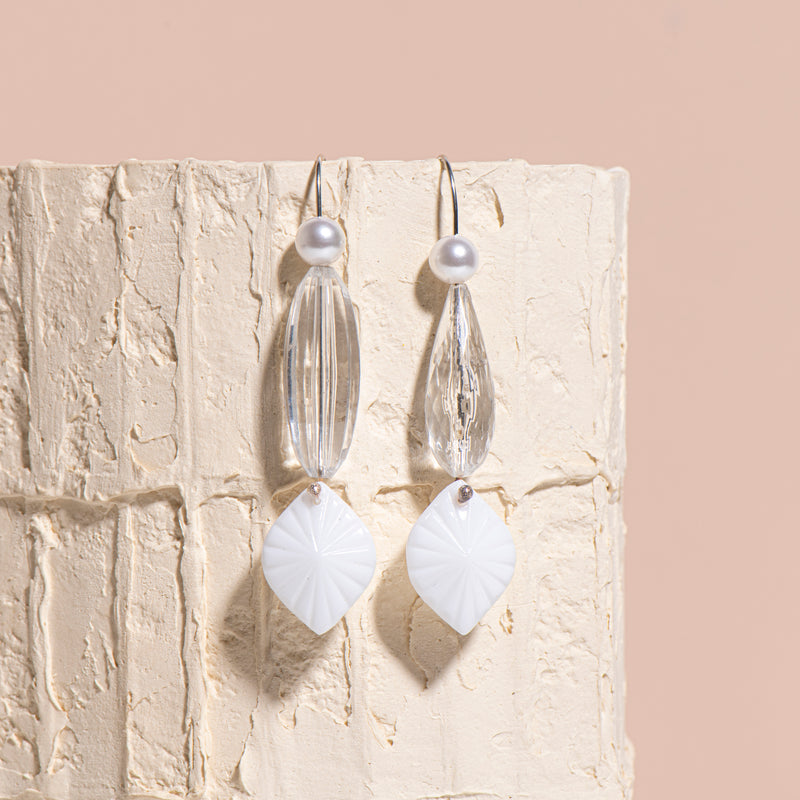 Pearls With White Drops