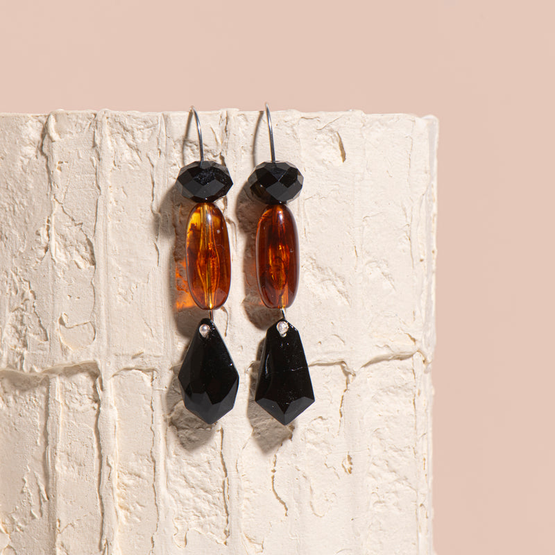 Black + Tortoiseshell + Black Drops