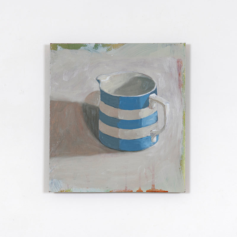 Blue Striped Jug