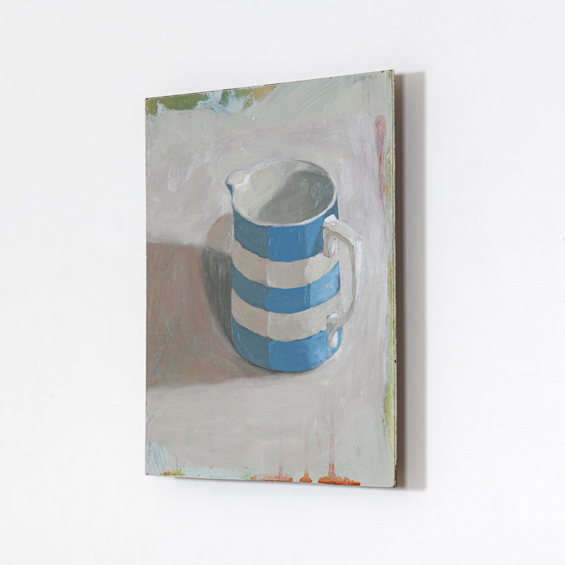 Blue Striped Jug
