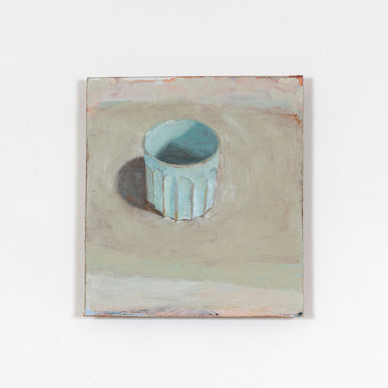 Pale Blue Latte Cup
