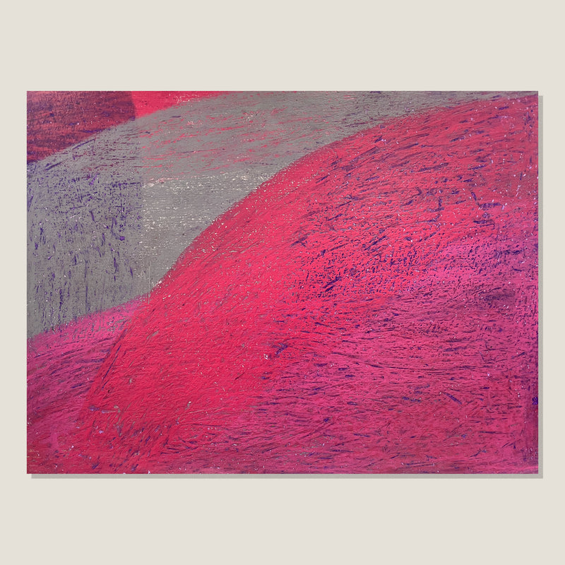 Untitled (Pink On Grey)