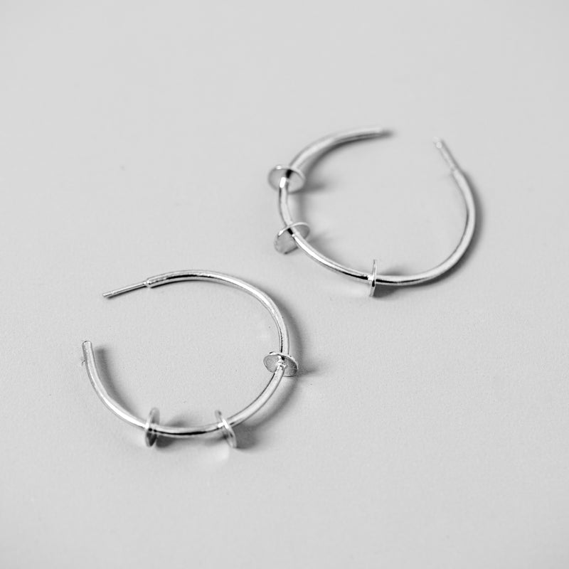 Triple Confetti Hoops