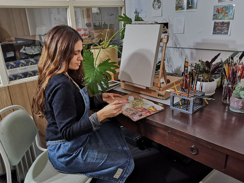 Arranging Her Long Hair - Boom Gallery