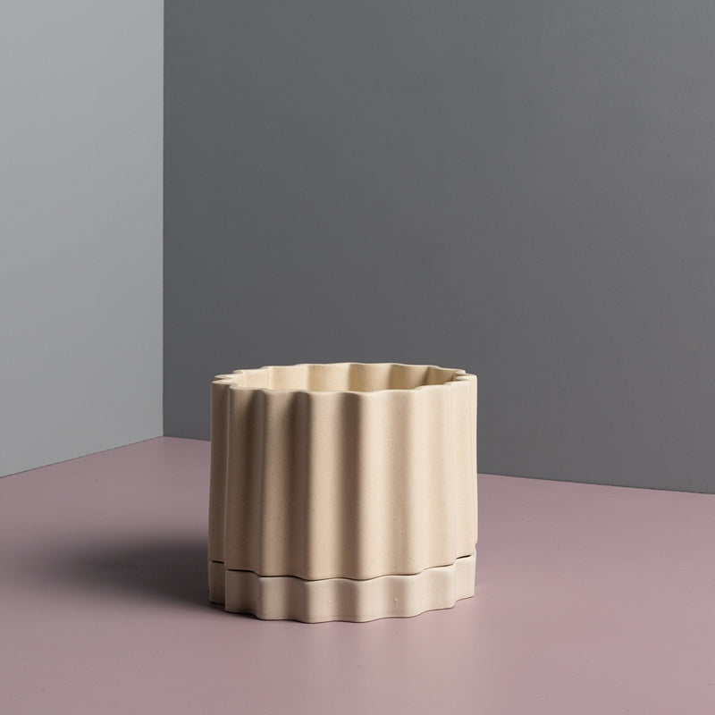 Large Planter (Limestone) - Boom Gallery