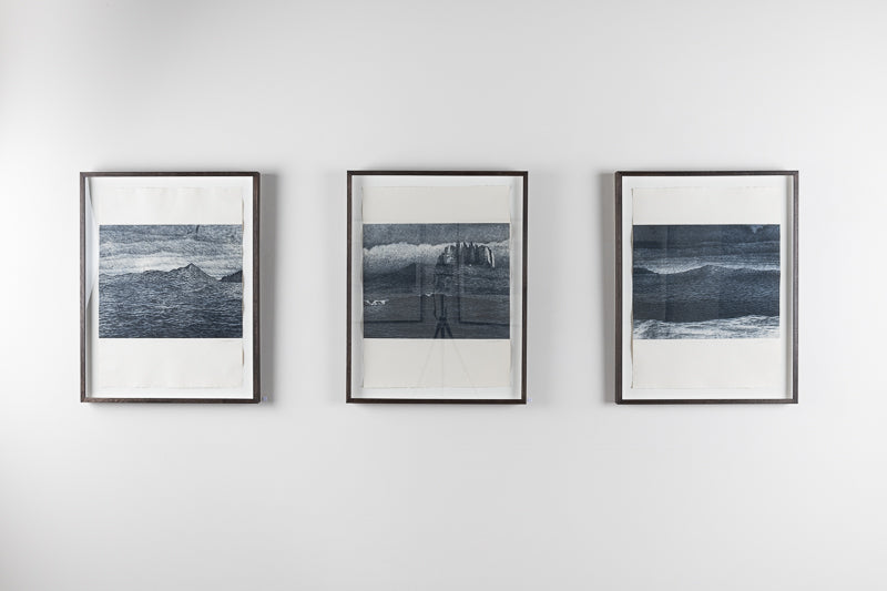 The Wave of Change II (Blue) - Boom Gallery