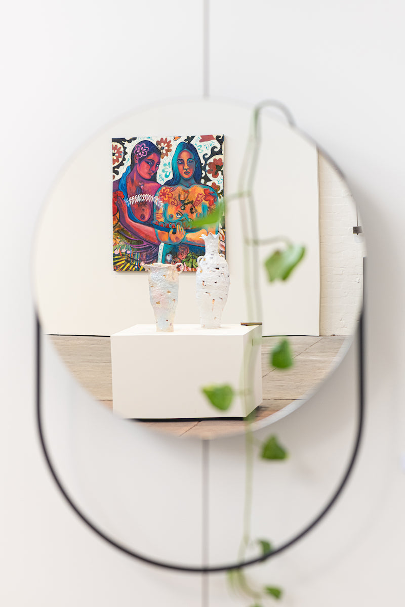 Sisters With Secrets and Fruits (Homage to Gauguin) - Boom Gallery