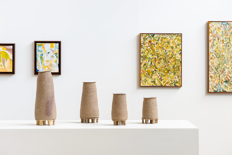 Ripple Vase IV with Plinth