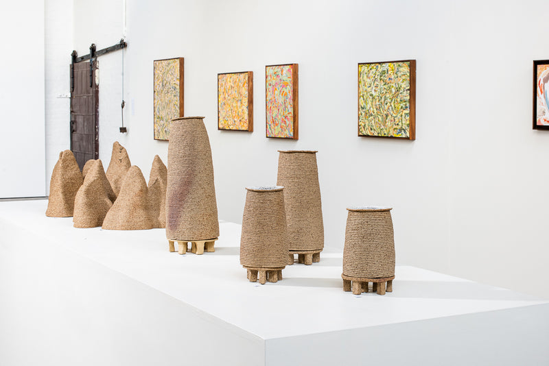 Ripple Vase IV with Plinth