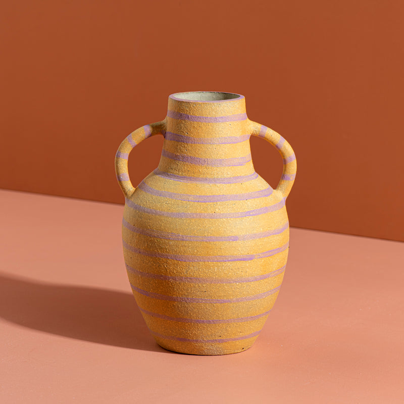 Stripey Jumper Vase