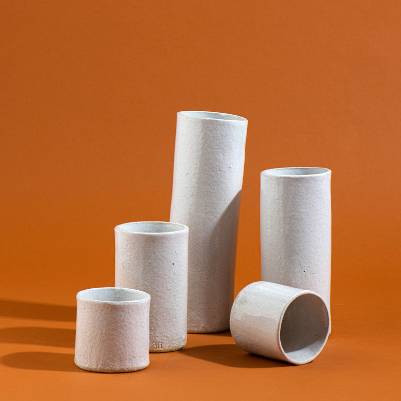 Short Vase (White)