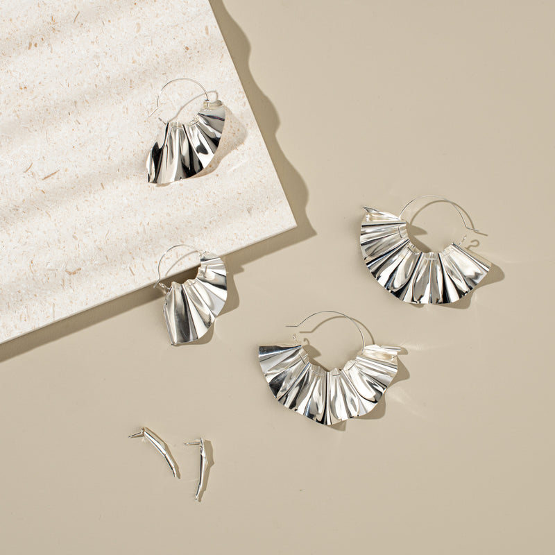 Fine Silver Studs 2