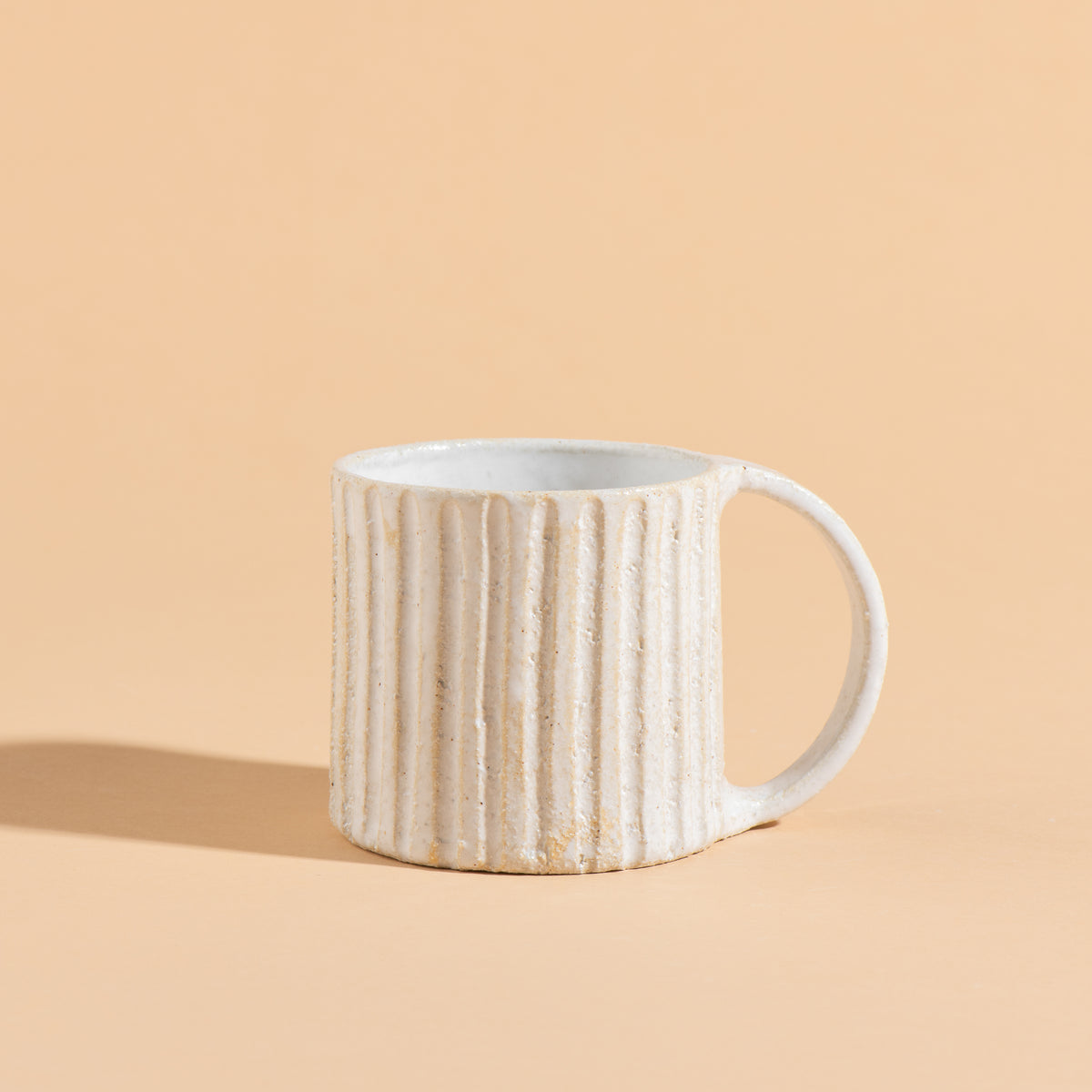 Carved Mug (White)