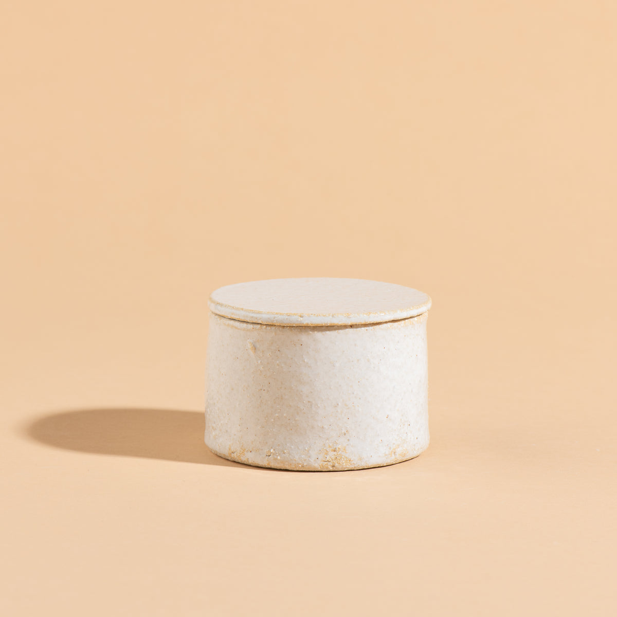 Small Lidded Container (White)