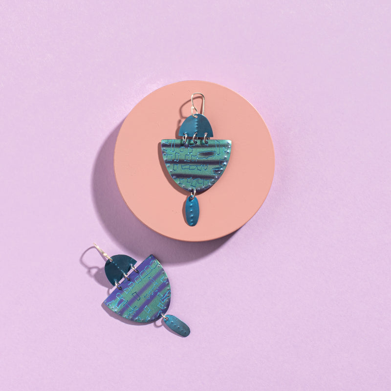 Midnight On The Water earrings