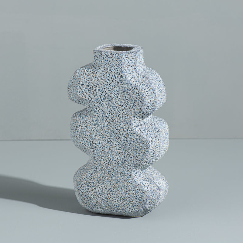 Volcanic Squiggle Vase (ink)