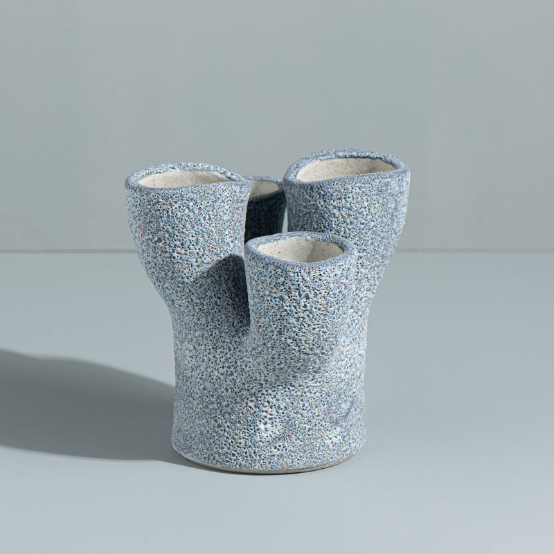 Volcanic 4 Branched Vase (ink)