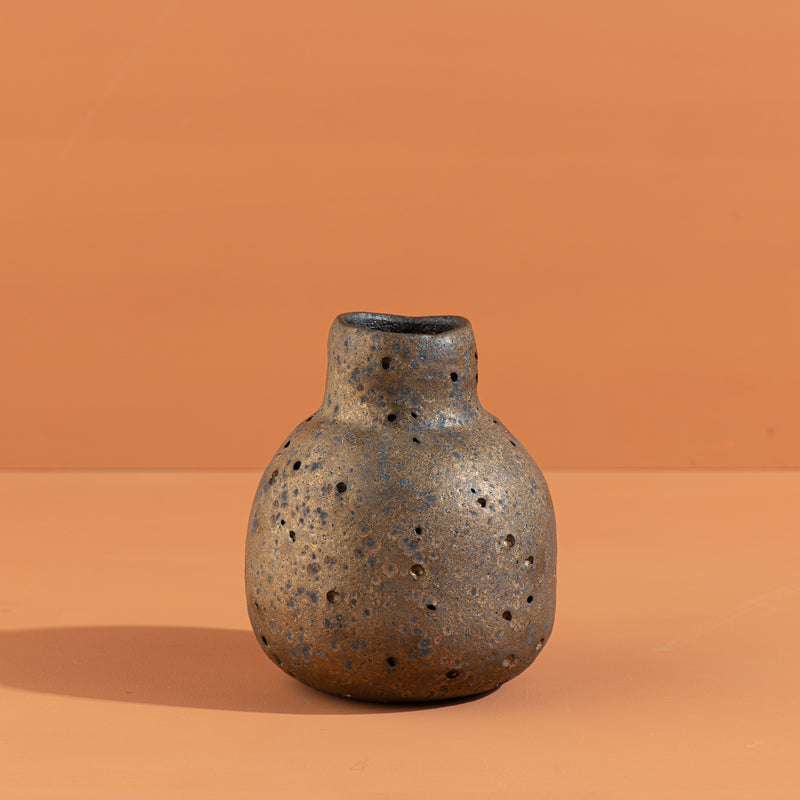 Volcanic Bronze Vase (g)