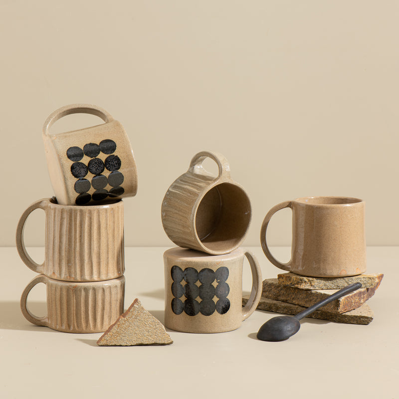 Dot Mug (Taupe)