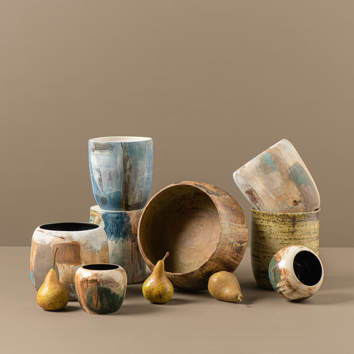 Landscape Series Stoneware Vessel (h)