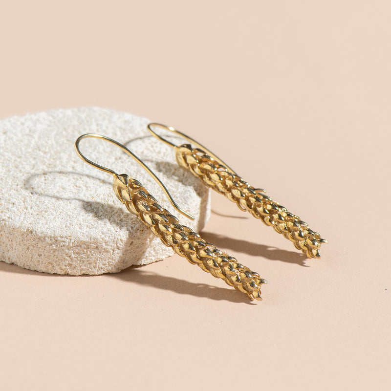 Long Norfolk Earrings (gold)