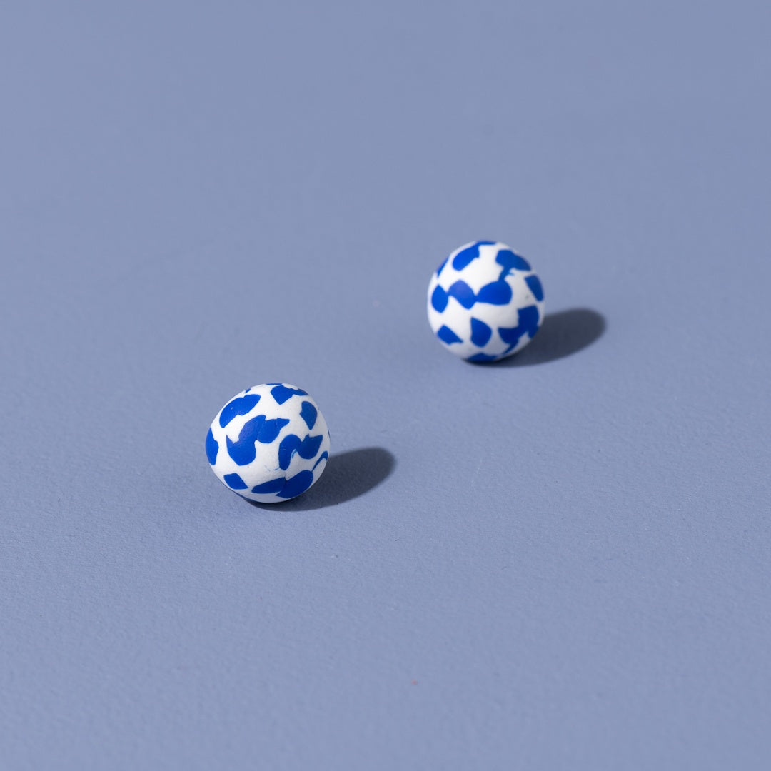 Speckled Studs (Blue)