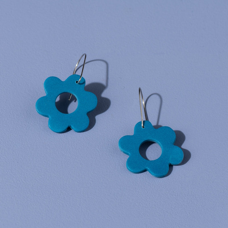 Flower Dangles (Teal)