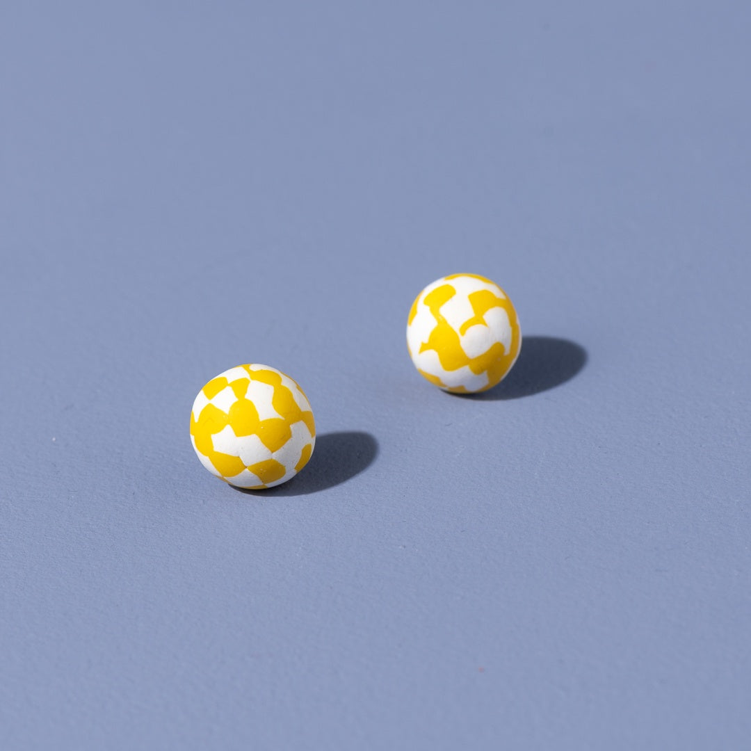 Speckled Studs (Yellow)