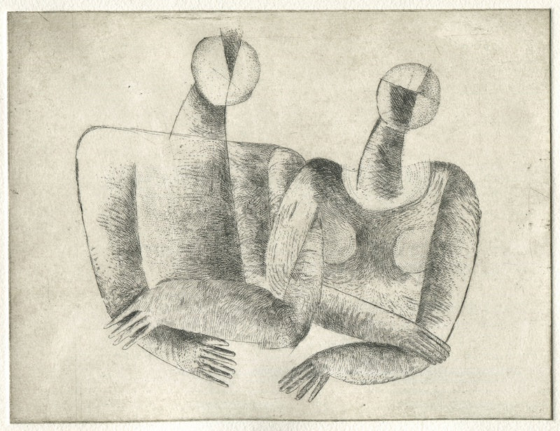Courting (Etching)