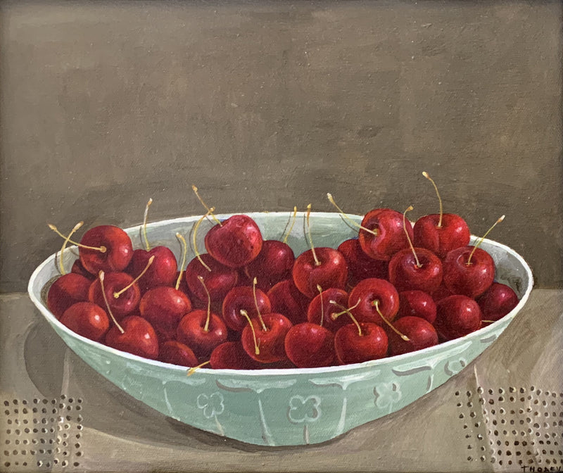 Cherries in Pale Bowl - Boom Gallery