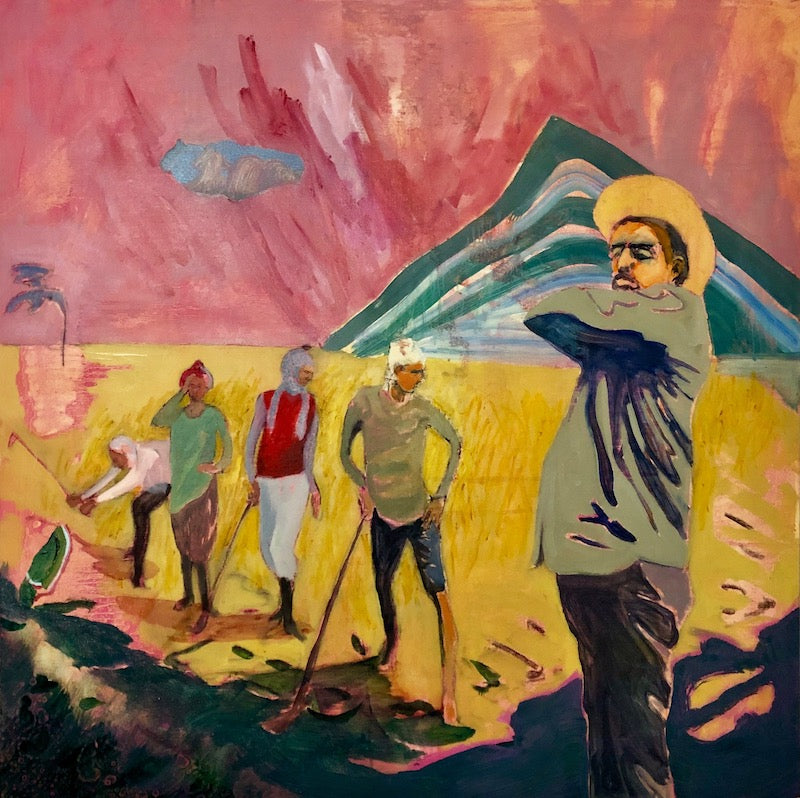 Flat Pack Pyramid (Portrait of Noah Davis) - Boom Gallery