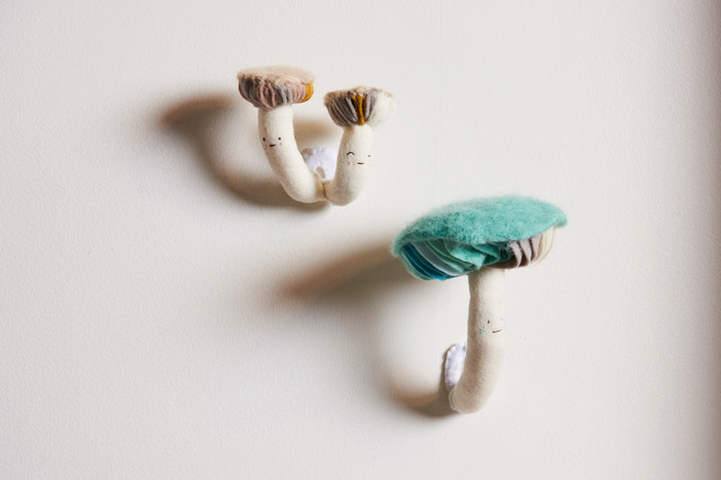 Only Fields & Trees (Aqua Mushroom) - Boom Gallery