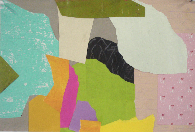 Bright Abstract Collage XII - Boom Gallery