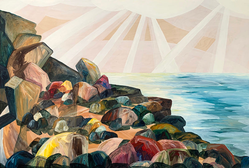 The Sunlit Path Through Magic Coral Lands That Once Were - Boom Gallery