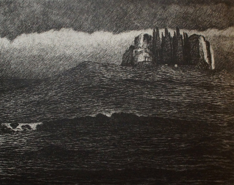 The Wave of Change II (black) - unframed, 14/20