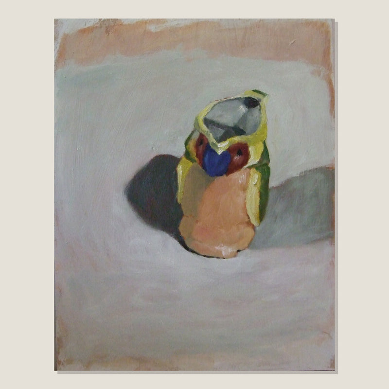 Yellow Birdy Jug