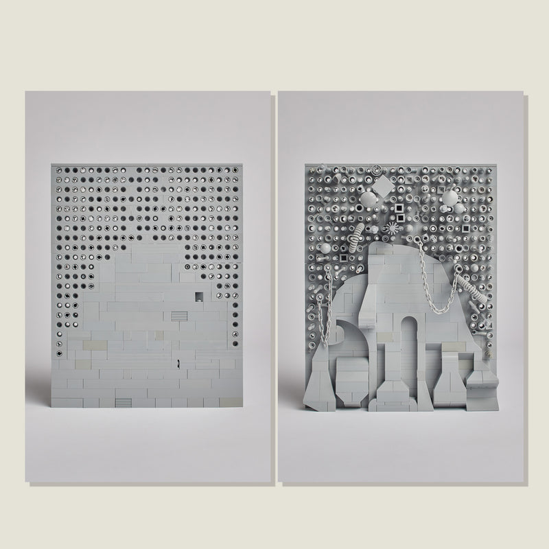 Lost Tablet Alouete I diptych