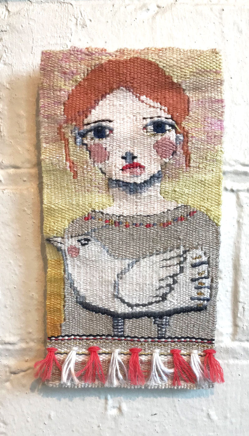 Girl and Bird - Boom Gallery