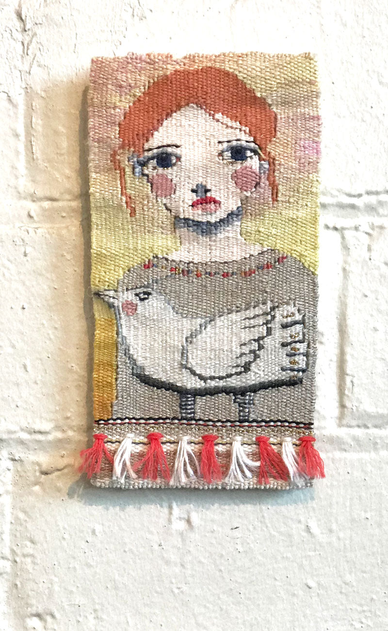 Girl and Bird - Boom Gallery