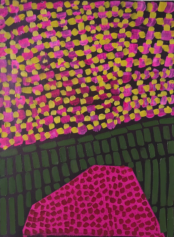 'Pink Hill' by Sarah Rowe For Sale Boom Gallery