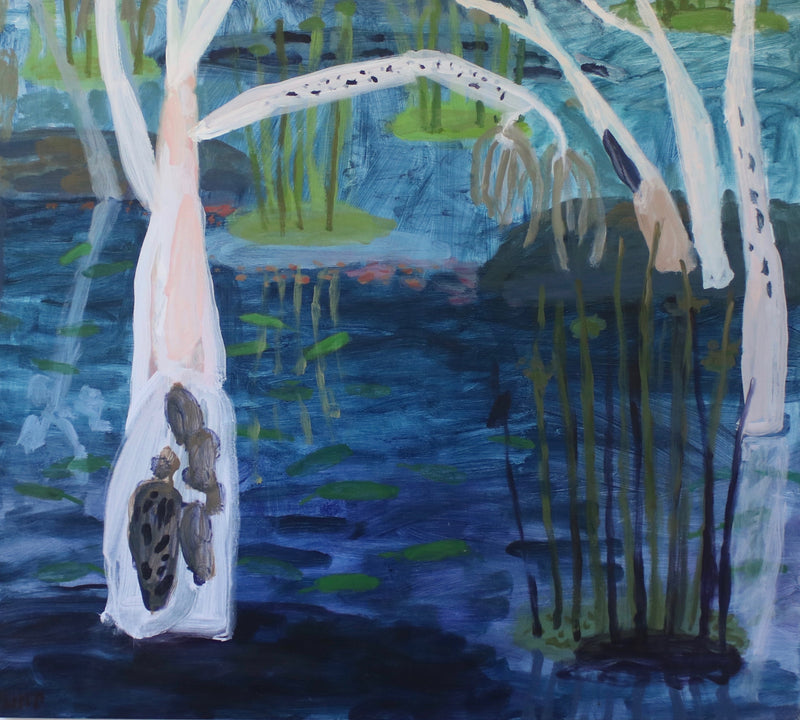 Summer Inundation With Swamp Lily, The Pollack