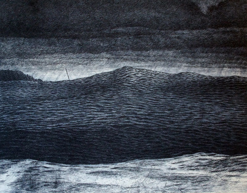 The Wave of Change III (Blue) - Boom Gallery