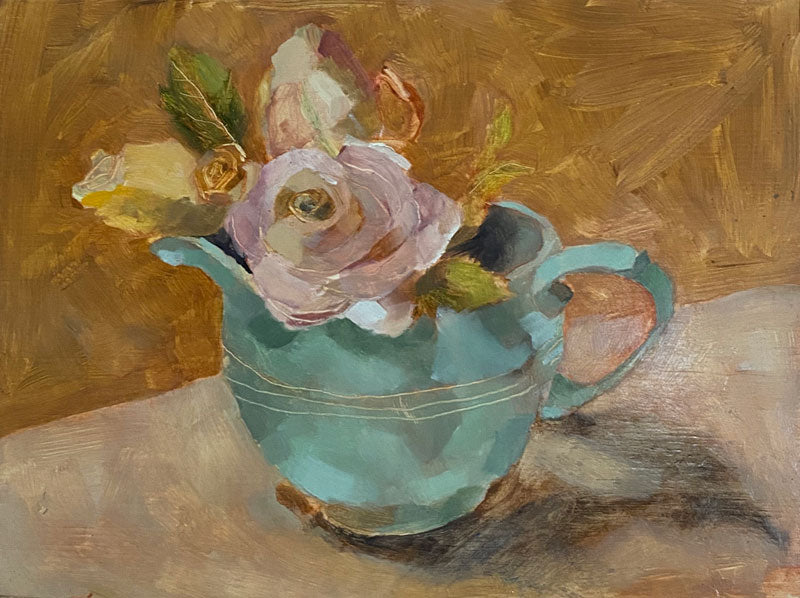 Beryl Jug with Roses - Boom Gallery