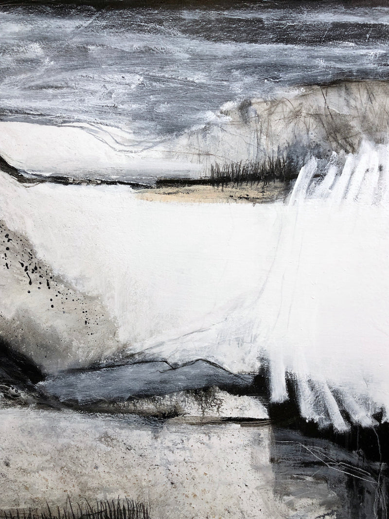 Black Then White Palimpsest (You Yangs) - Boom Gallery