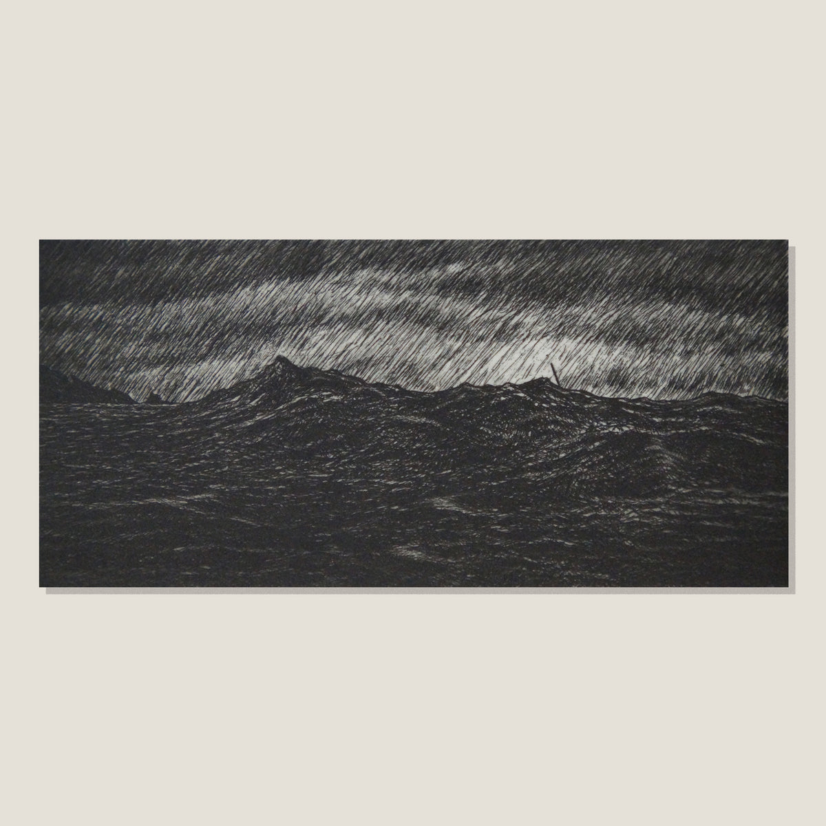 The Wave of Change (Black) - unframed ed 1/20