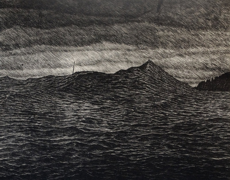 The Wave of Change I (black)