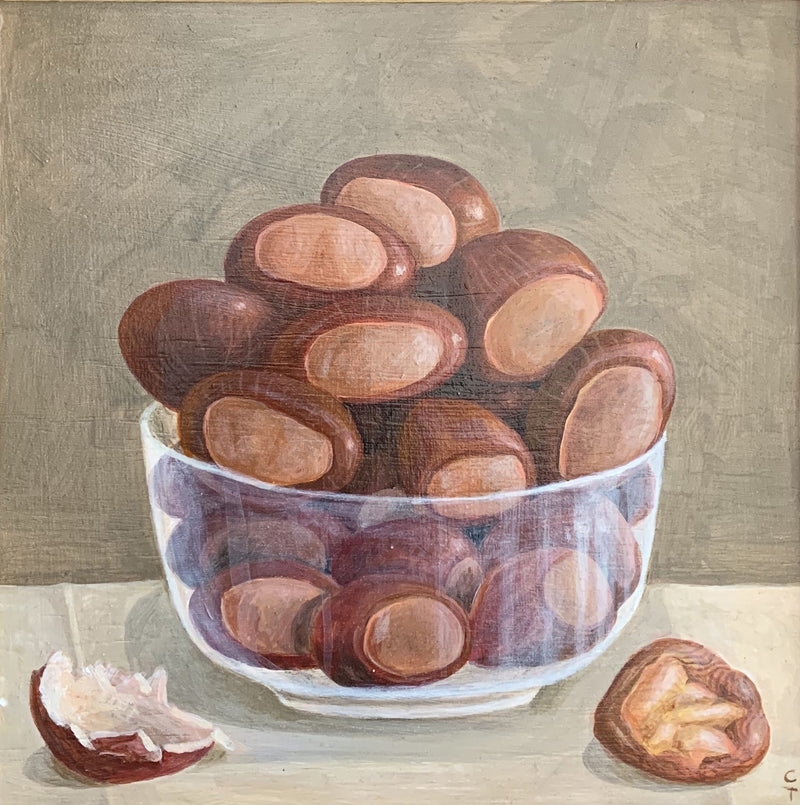 Chestnuts in a Glass Bowl - Boom Gallery