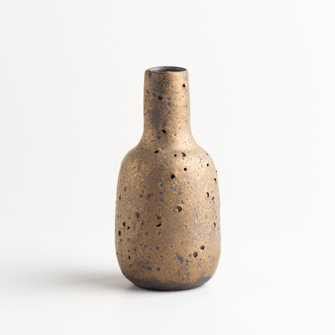 Volcanic Bronze Vase (a)