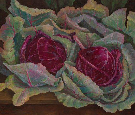 2 Red Cabbages (Front)